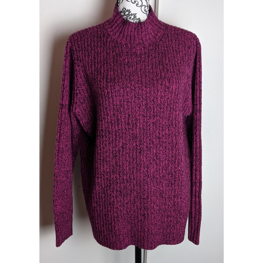 Karen Scott | Red And Black Sweater Size XL